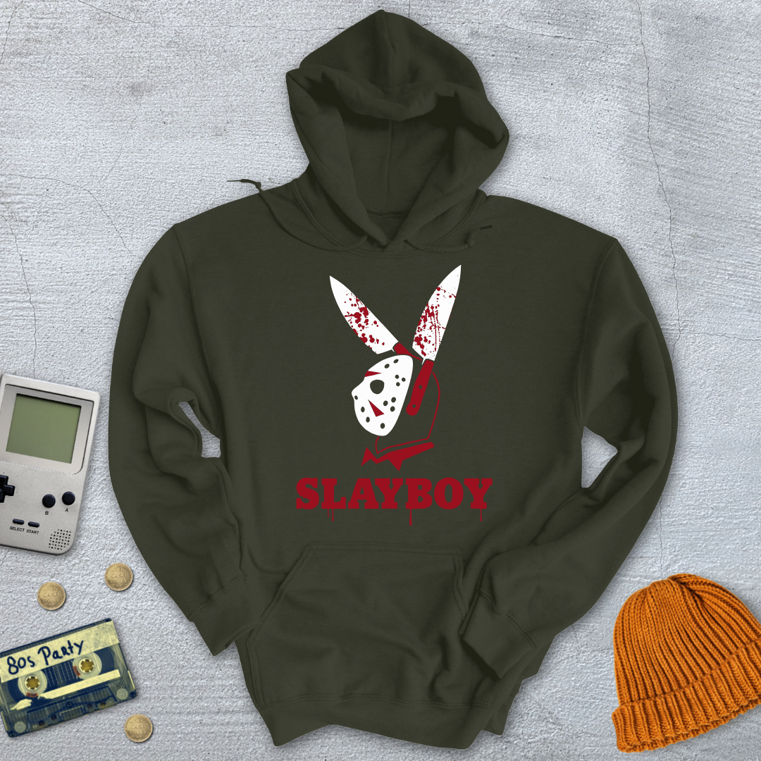 Printify Hoodie Military Green / S Slayboy - Hoodie