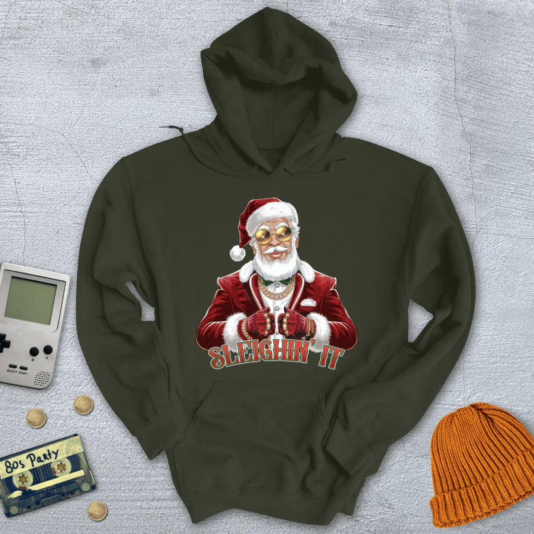 Sleighin It - Hoodie - Throwback Paradise