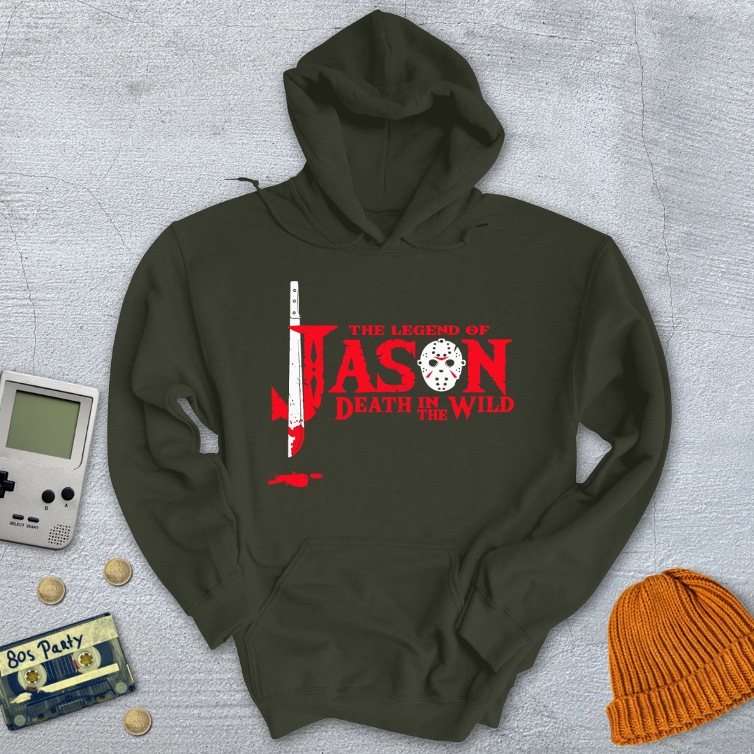 Printify Hoodie Military Green / S The Legend of Jason - Hoodie