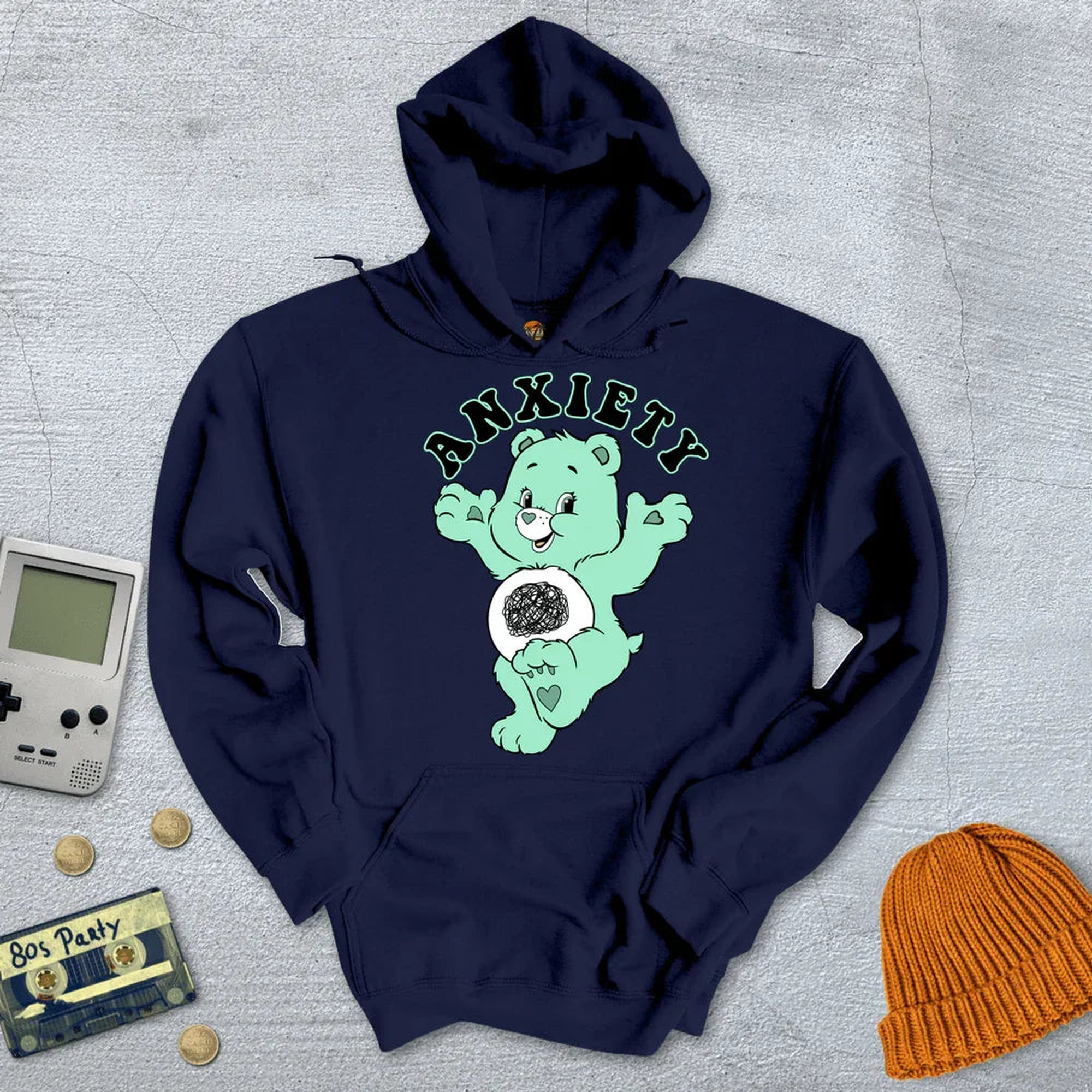 Anxiety Bear - Hoodie