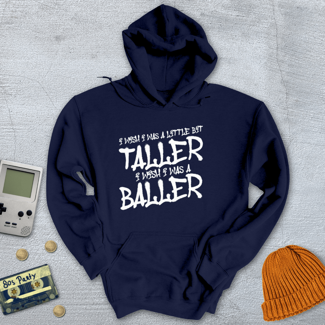 Printify Hoodie Navy / S Baller - Hoodie
