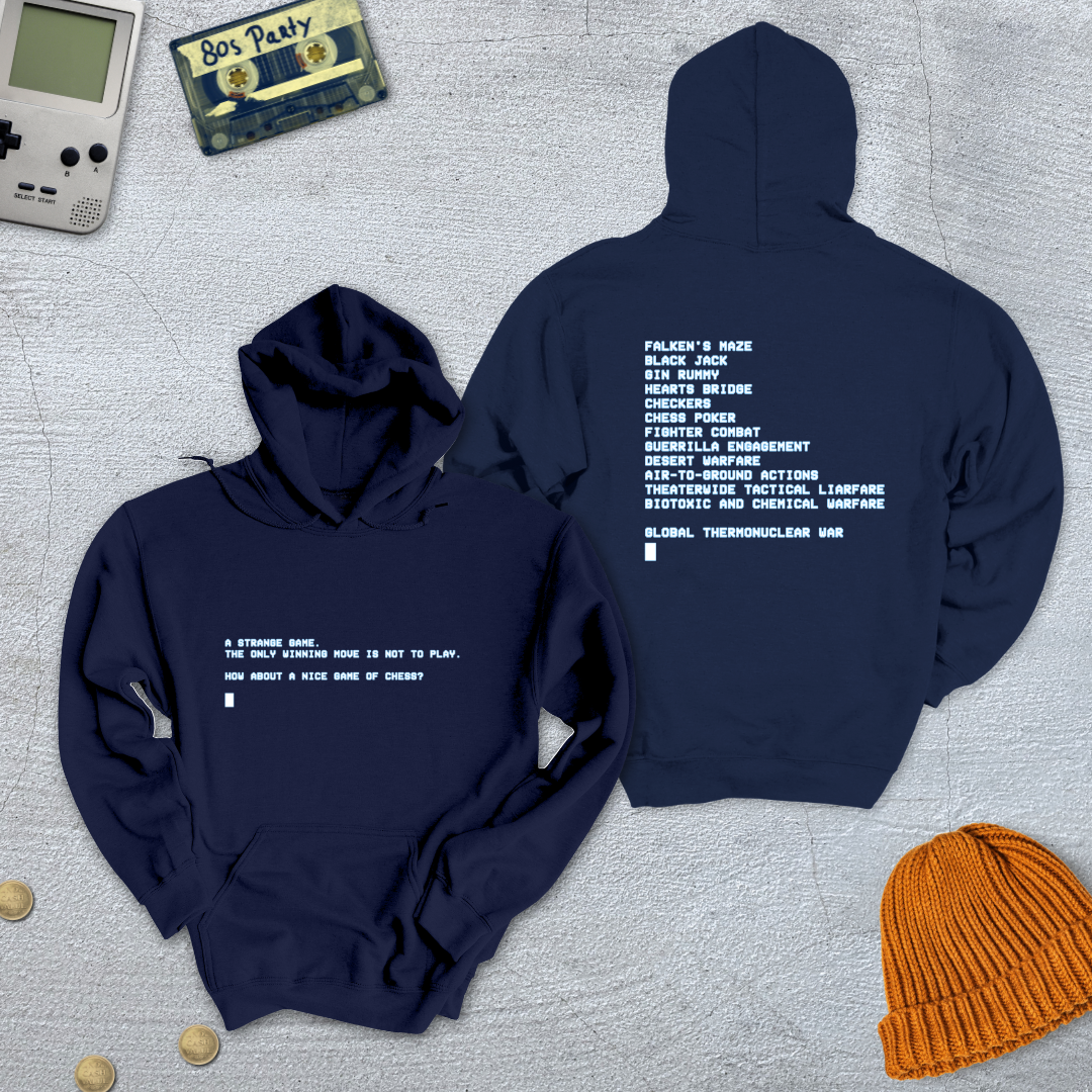 Printify Hoodie Navy / S Chess - Hoodie