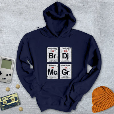 Elements of HipHop - Hoodie - Throwback Paradise