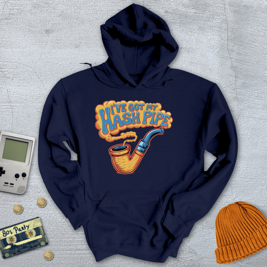 Printify Hoodie Navy / S Hashpipe - Hoodie