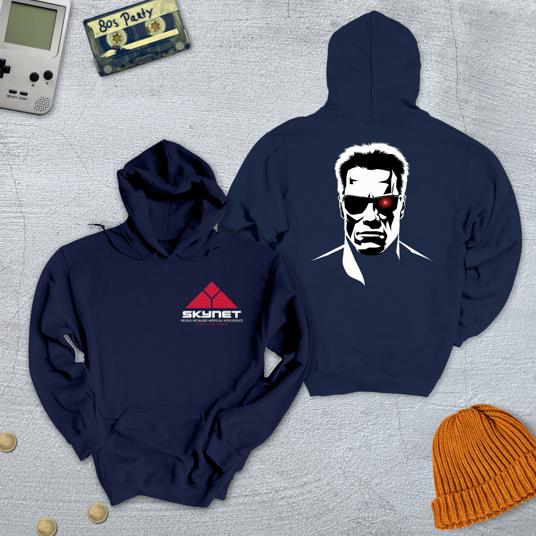 Printify Hoodie Navy / S Hasta La Vista - Hoodie