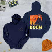 Printify Hoodie Navy / S Mt Doom - Hoodie