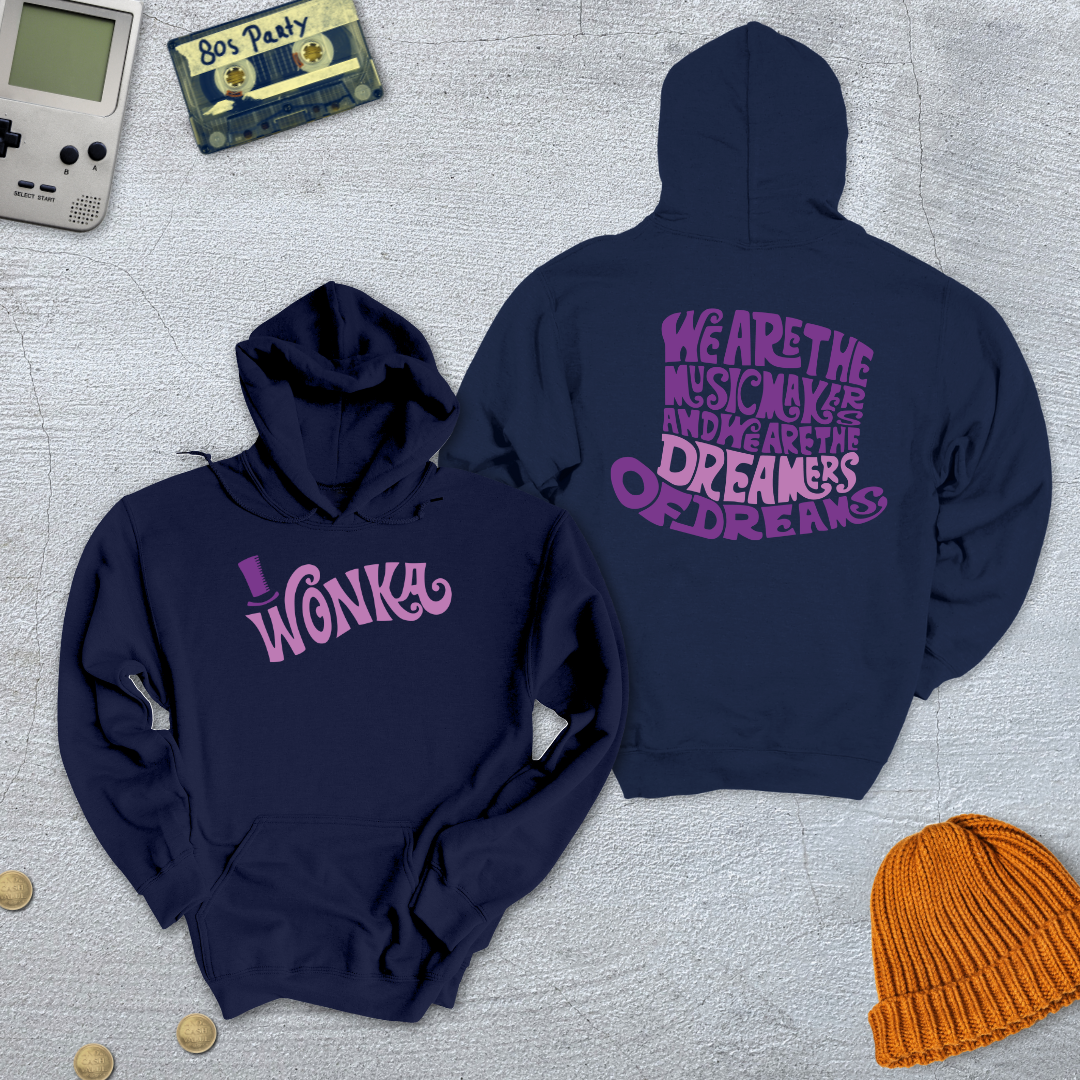 Printify Hoodie Navy / S Music Makers - Hoodie