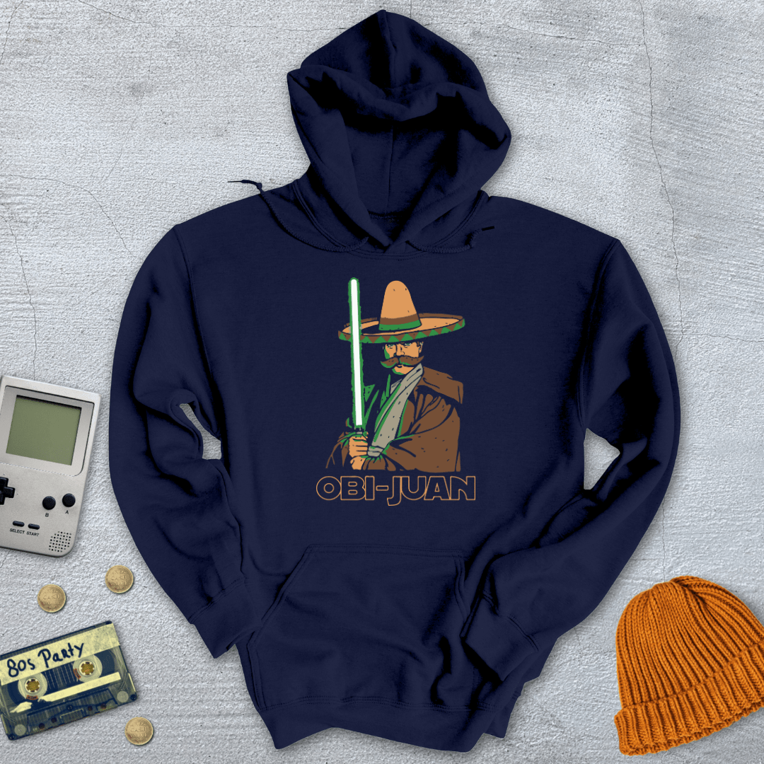 Printify Hoodie Navy / S Obi Juan - Hoodie
