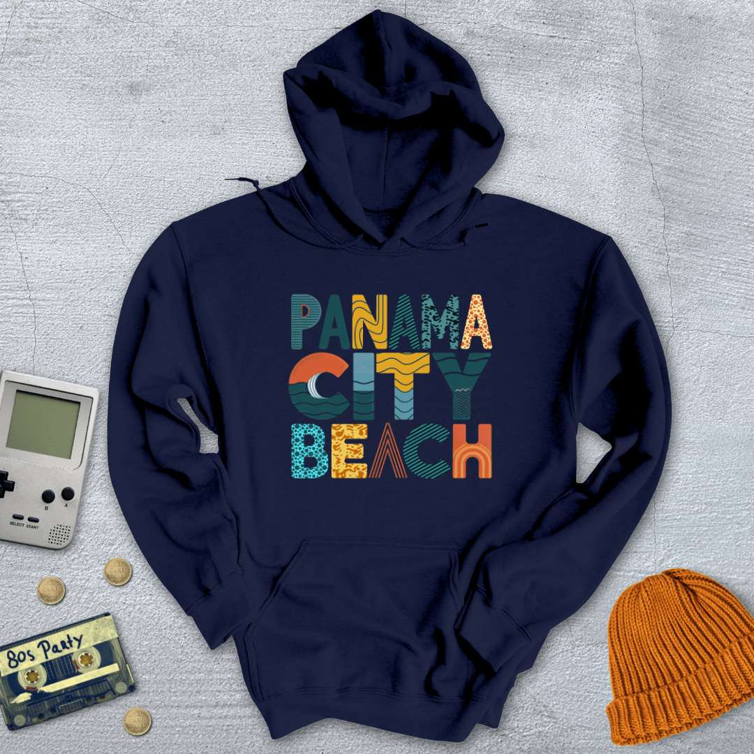 Printify Hoodie Navy / S Panama City Beach - Hoodie
