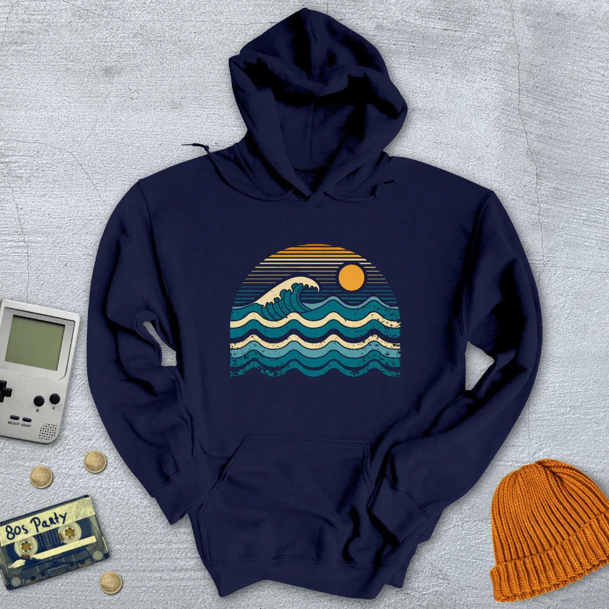 Retro Waves - Hoodie