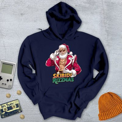 Skibidi Rizzmas - Hoodie - Throwback Paradise