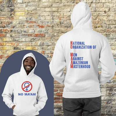 No Maam - Hoodie - Throwback Paradise