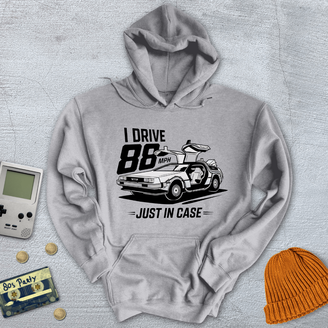 Printify Hoodie Sport Grey / S 88 MPH - Hoodie