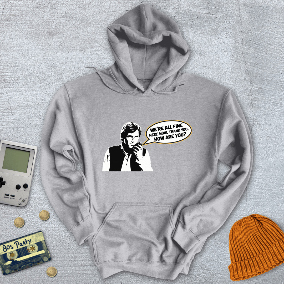 Printify Hoodie Sport Grey / S All Fine - Hoodie