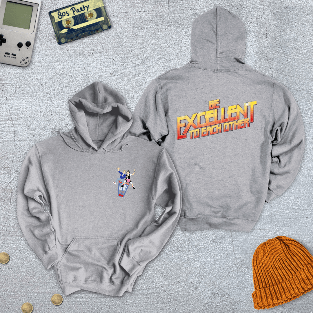 Printify Hoodie Sport Grey / S Be Excellent - Hoodie