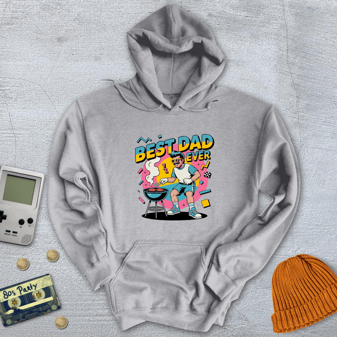 Printify Hoodie Sport Grey / S Best Dad Ever - Hoodie
