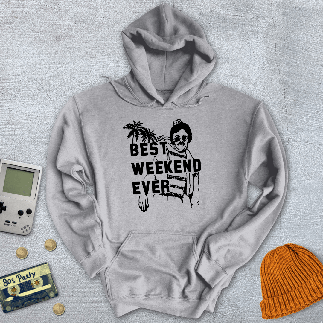 Printify Hoodie Sport Grey / S Best Weekend Ever - Hoodie
