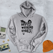 Printify Hoodie Sport Grey / S Best Weekend Ever - Hoodie