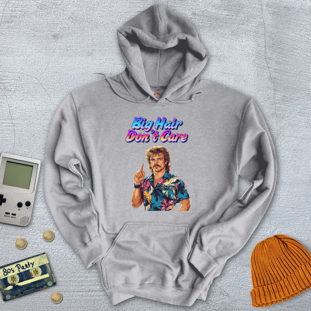 Printify Hoodie Sport Grey / S Big Hair - Hoodie