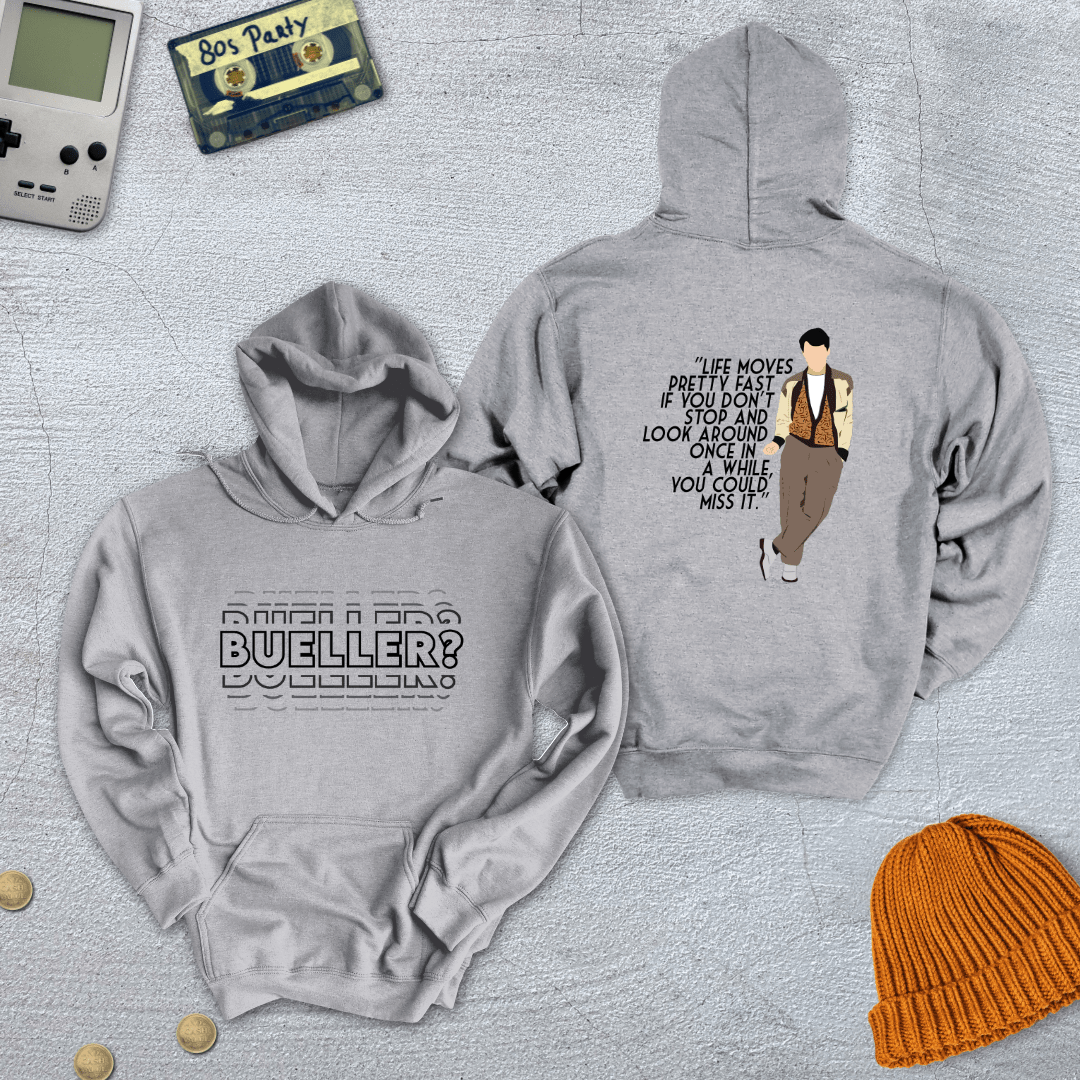 Printify Hoodie Sport Grey / S Bueller - Hoodie