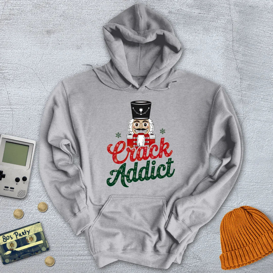 Crack Addict - Hoodie - Throwback Paradise