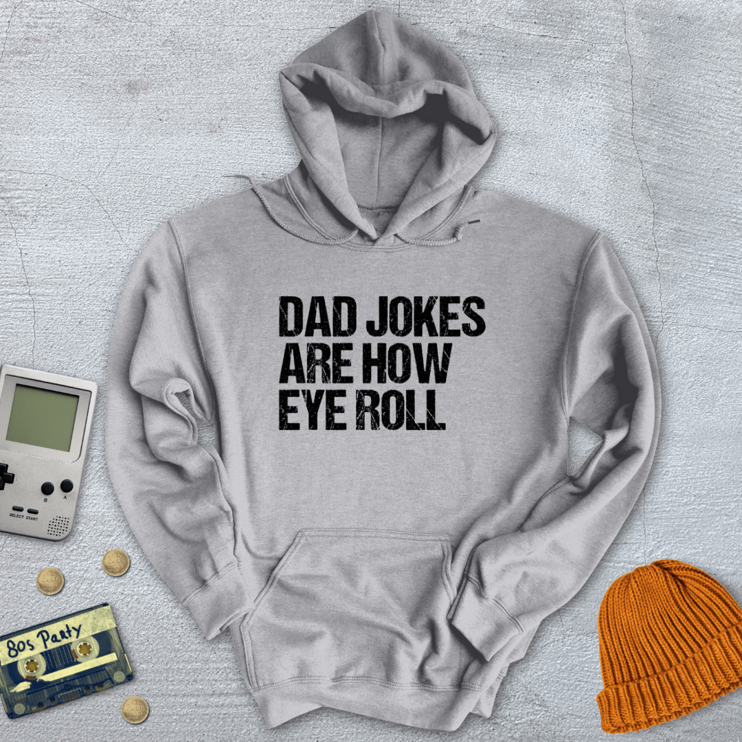 Printify Hoodie Sport Grey / S Dad Jokes - Hoodie