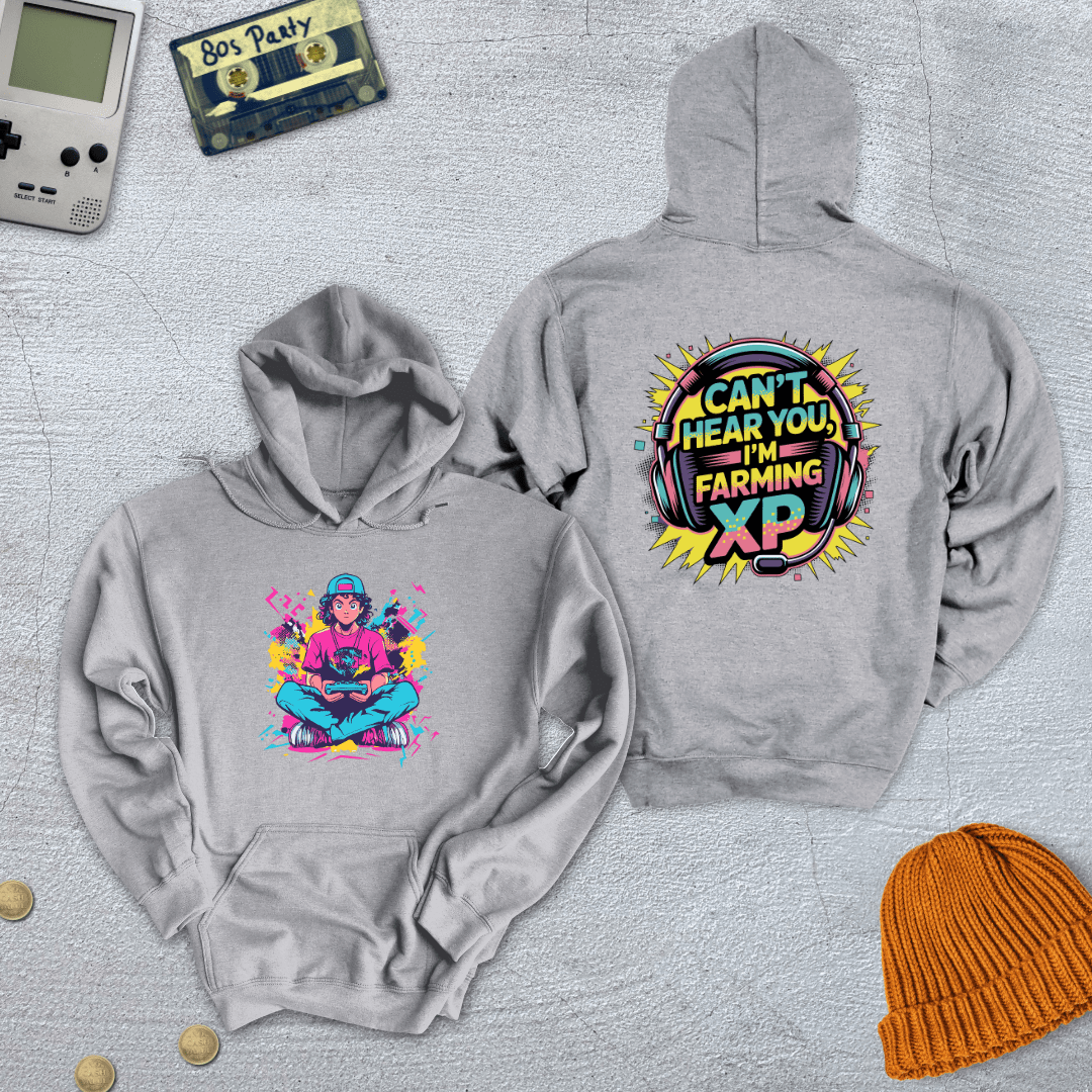 Printify Hoodie Sport Grey / S Farming XP - Hoodie