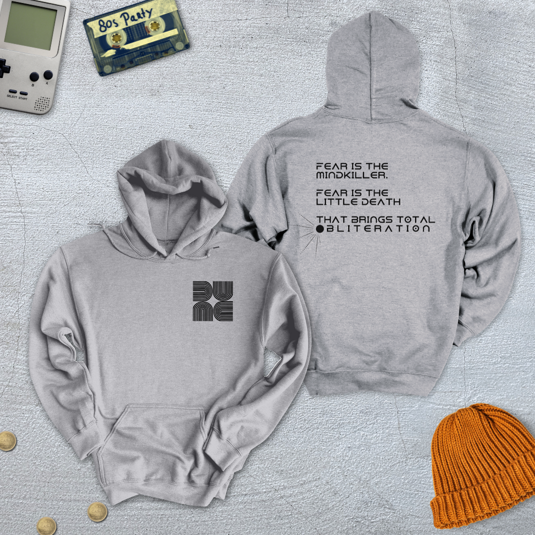 Printify Hoodie Sport Grey / S Fear - Hoodie