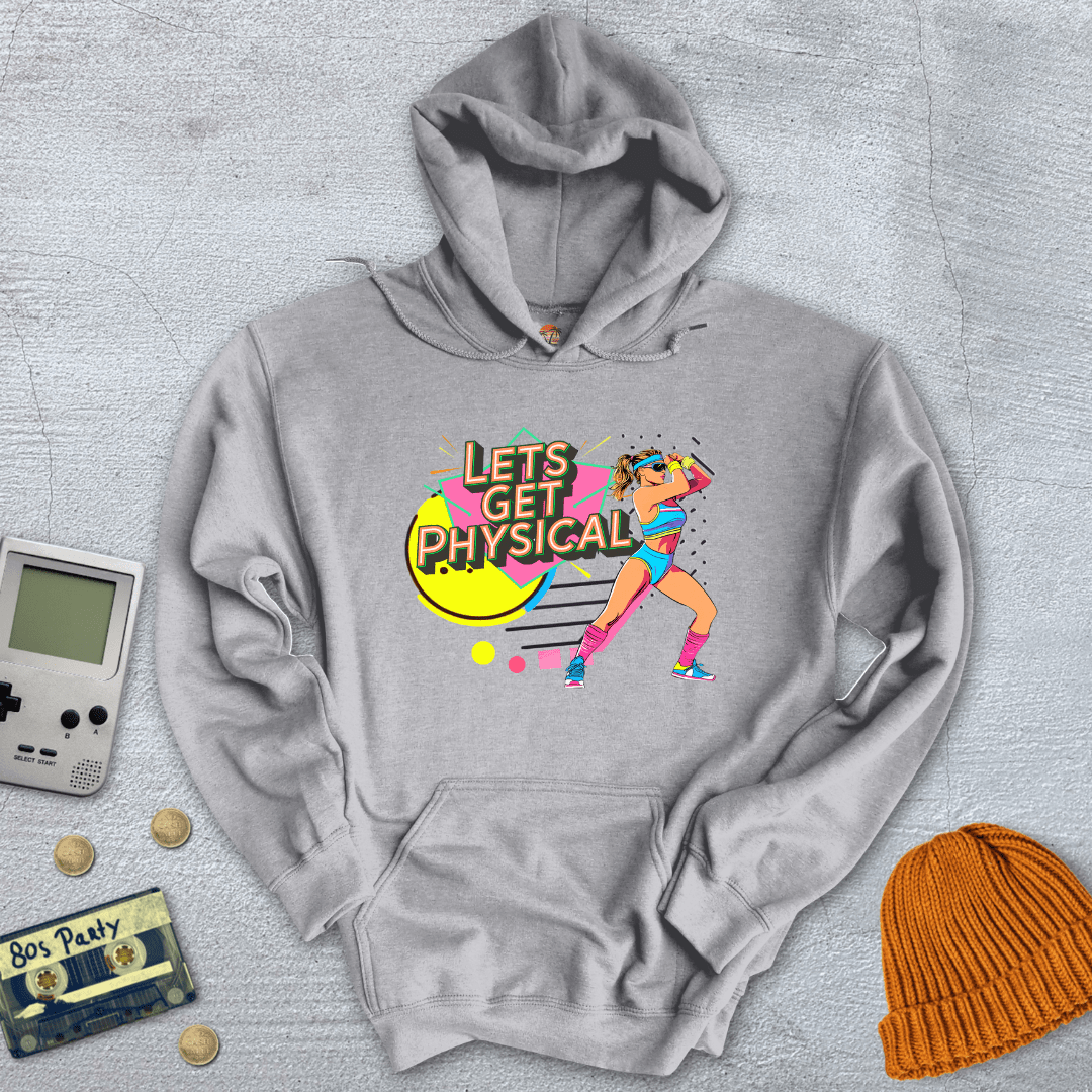 Printify Hoodie Sport Grey / S Get Physical - Hoodie