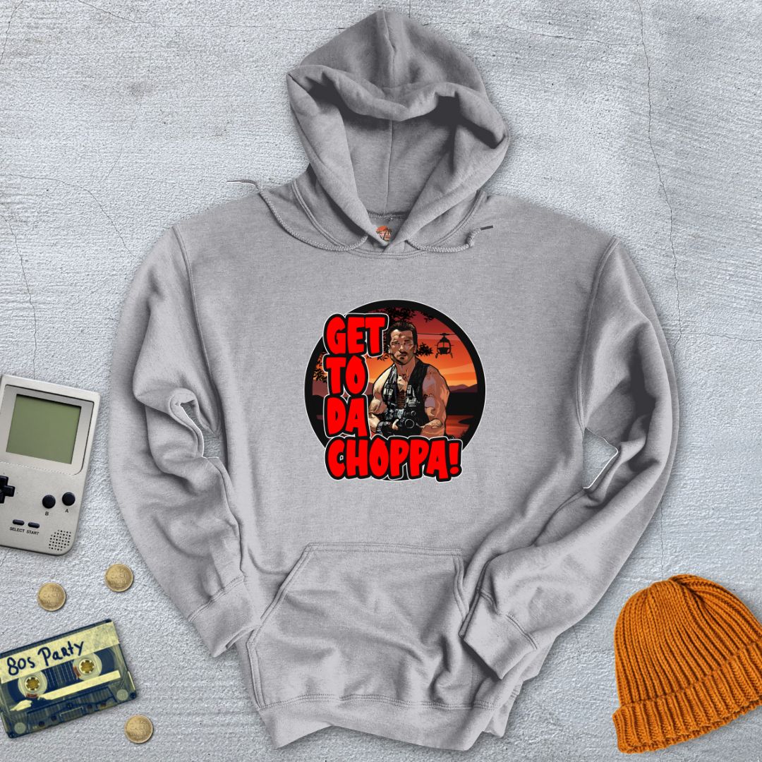 Printify Hoodie Sport Grey / S GetToDaChoppa - Hoodie