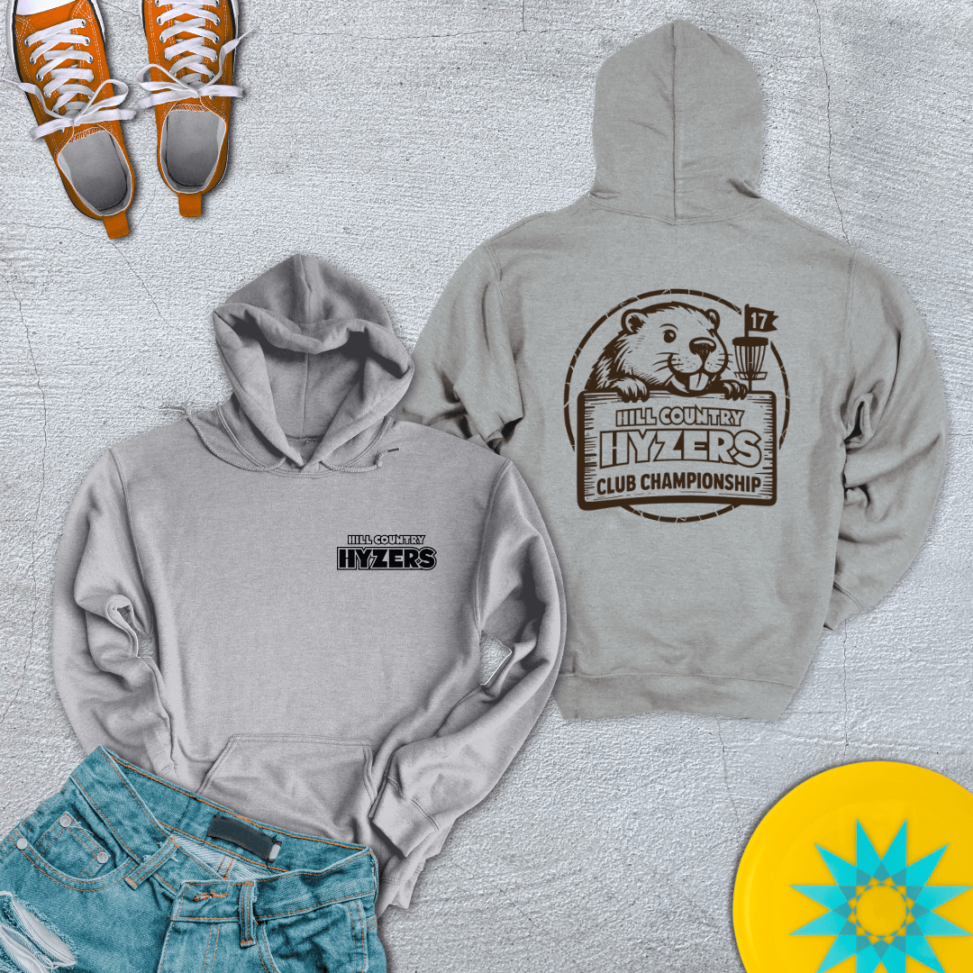 Printify Hoodie Sport Grey / S Hill Country Hyzers Disc Golf Championship - Hoodie