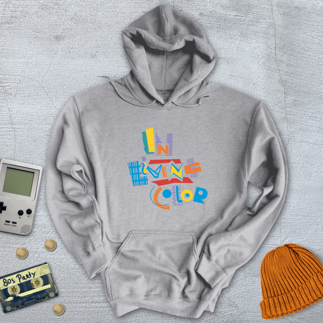 Printify Hoodie Sport Grey / S In Living Color - Hoodie