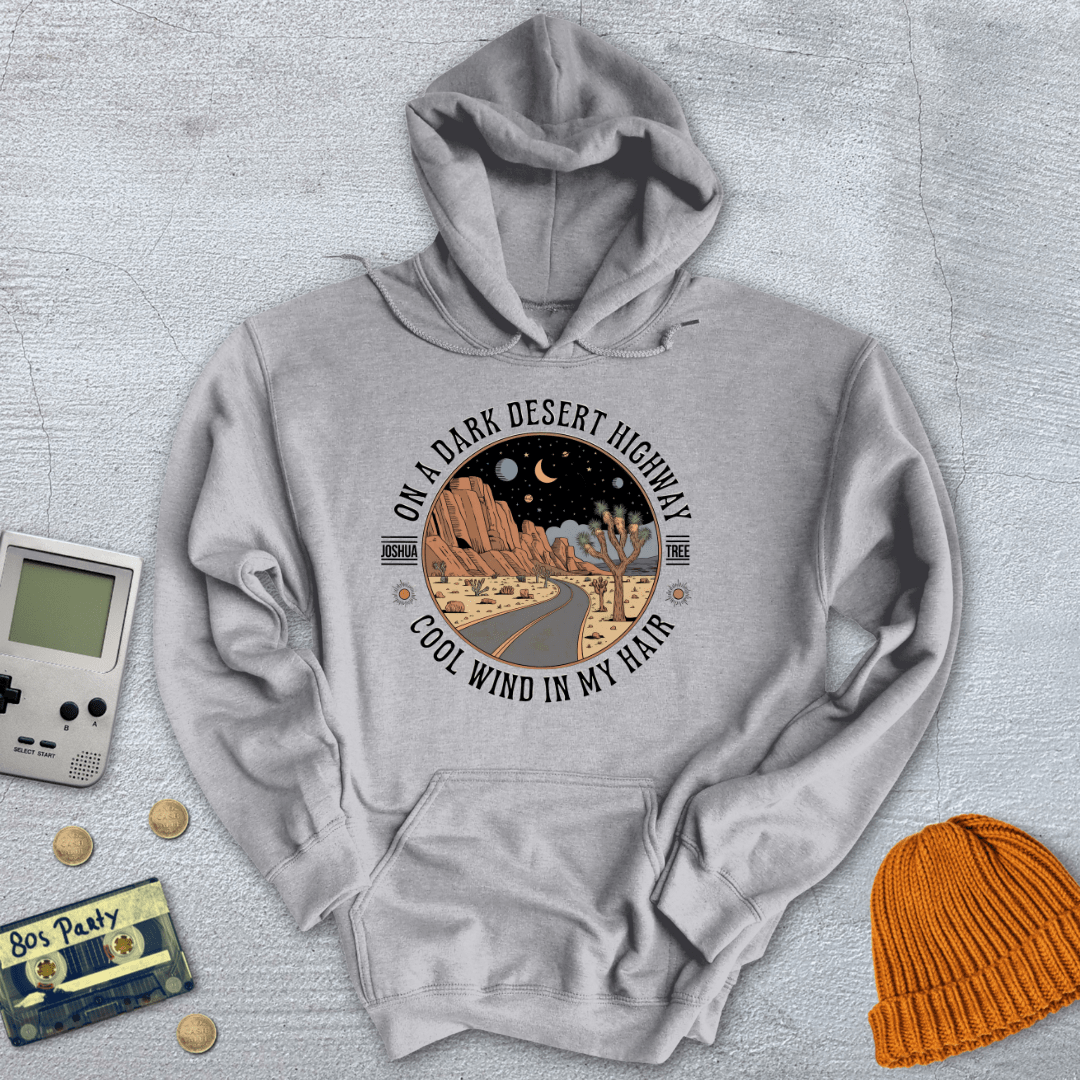 Printify Hoodie Sport Grey / S Joshua Tree Hwy - Hoodie