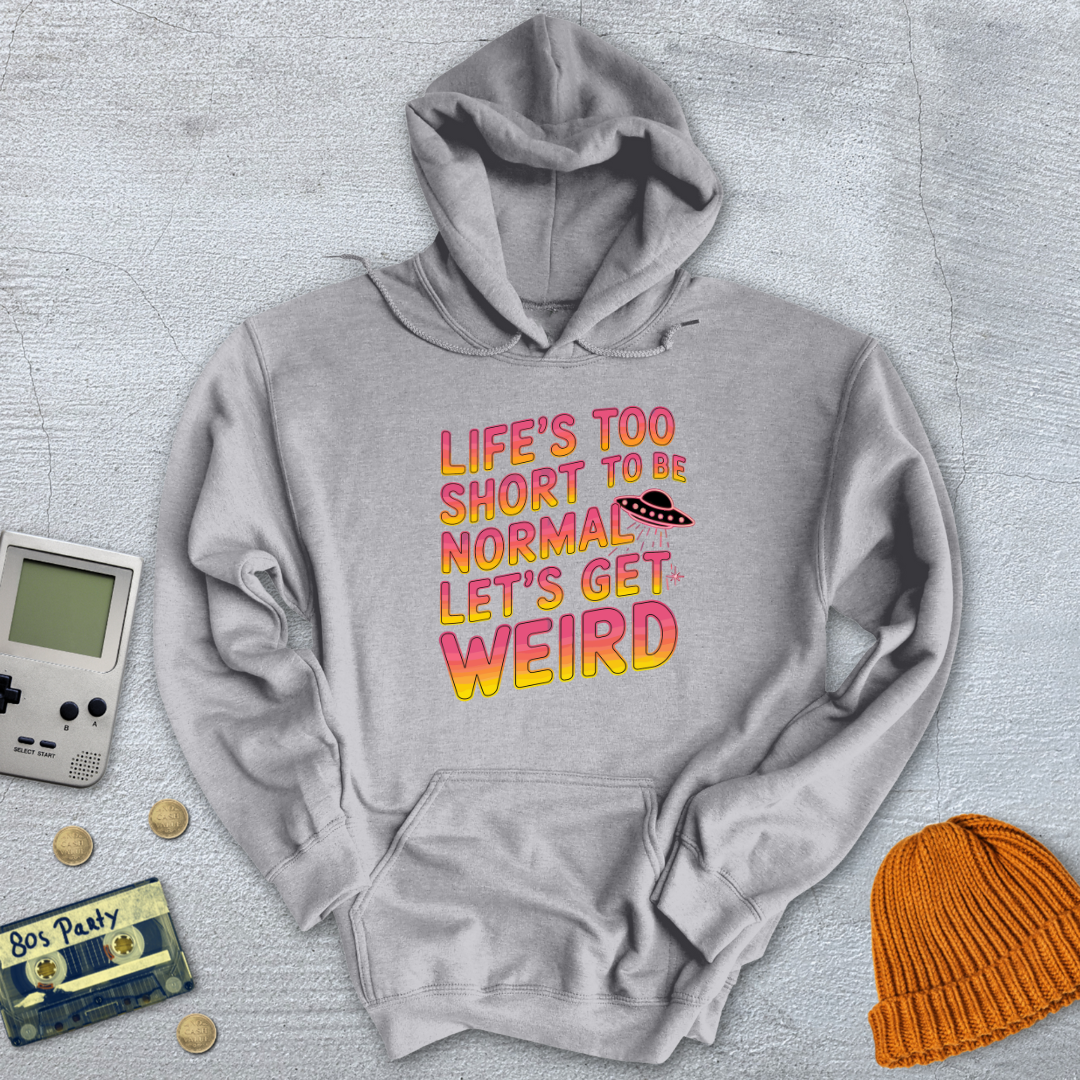 Printify Hoodie Sport Grey / S Lets Get Weird - Hoodie