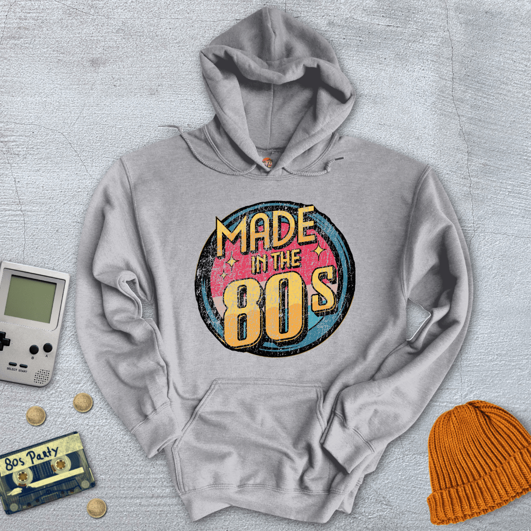Printify Hoodie Sport Grey / S Made in the 80s - Hoodie