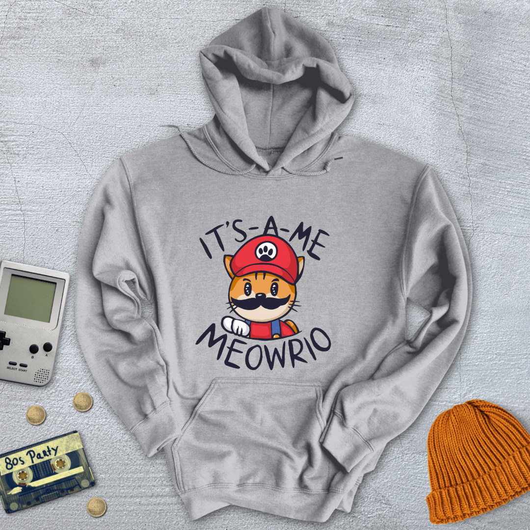 Printify Hoodie Sport Grey / S Meowrio - Hoodie