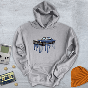 Printify Hoodie Sport Grey / S Muscle Car - Hoodie