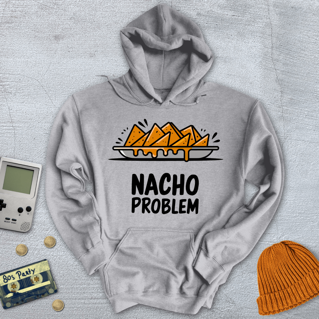 Printify Hoodie Sport Grey / S Nacho Problem - Hoodie