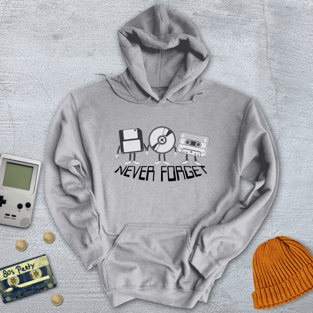 Printify Hoodie Sport Grey / S Never Forget - Hoodie