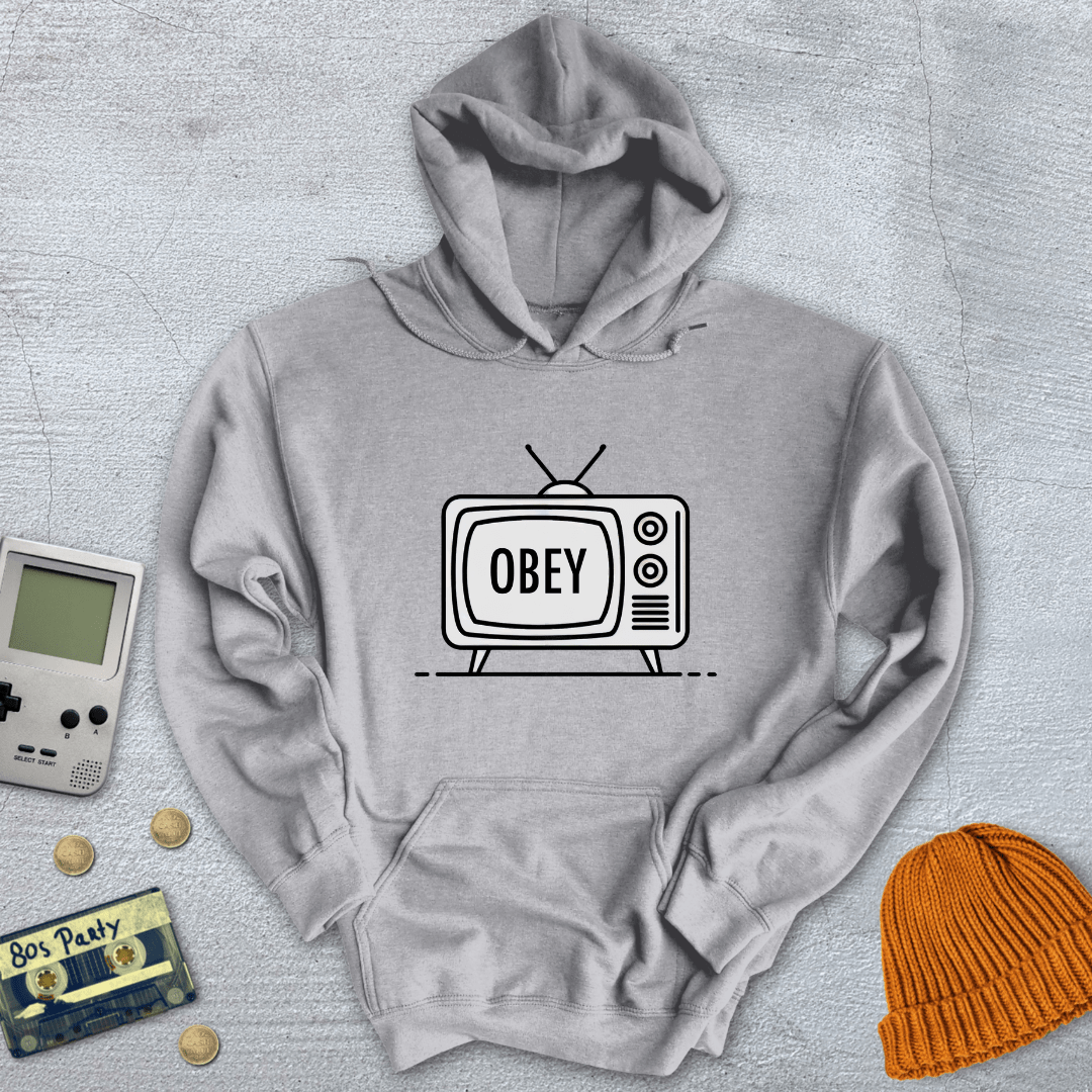 Printify Hoodie Sport Grey / S Obey - Hoodie