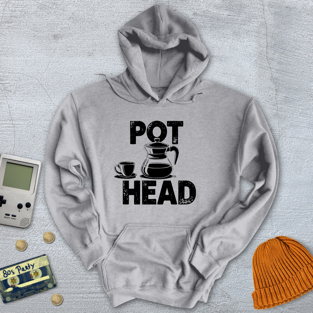 Printify Hoodie Sport Grey / S Pot Head - Hoodie