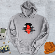 Printify Hoodie Sport Grey / S Record Sunset - Hoodie