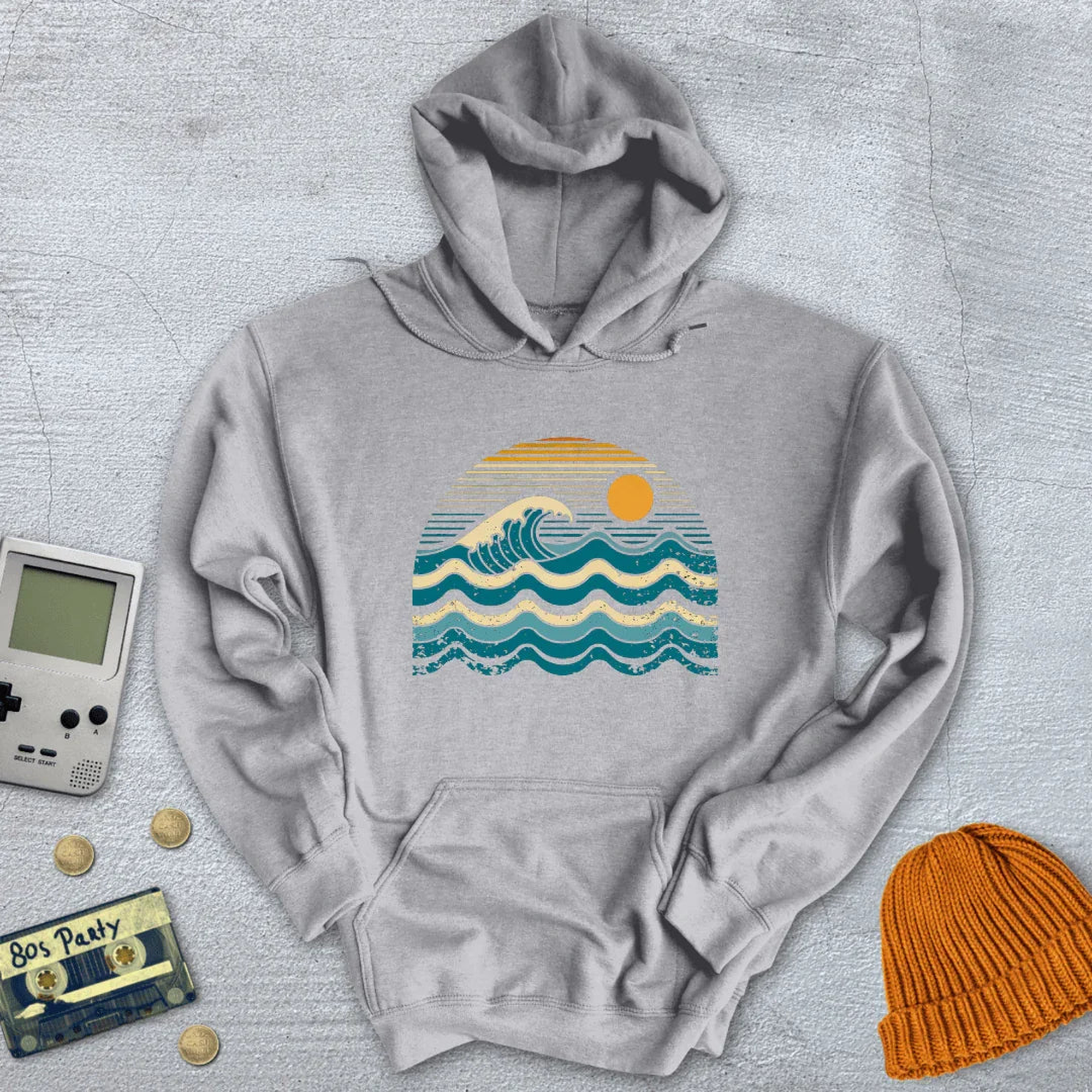 Retro Waves - Hoodie