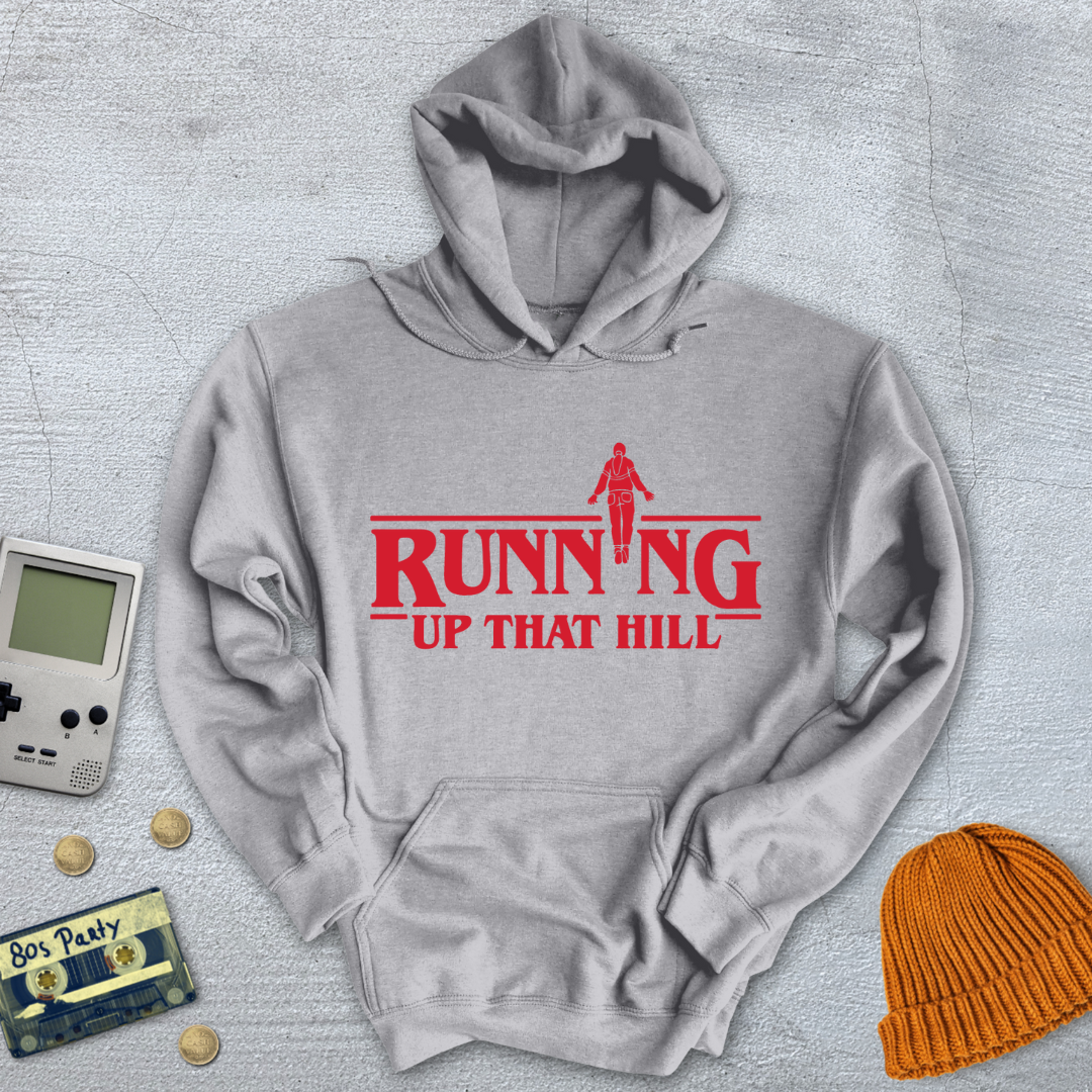 Printify Hoodie Sport Grey / S Running up that Hill - Hoodie
