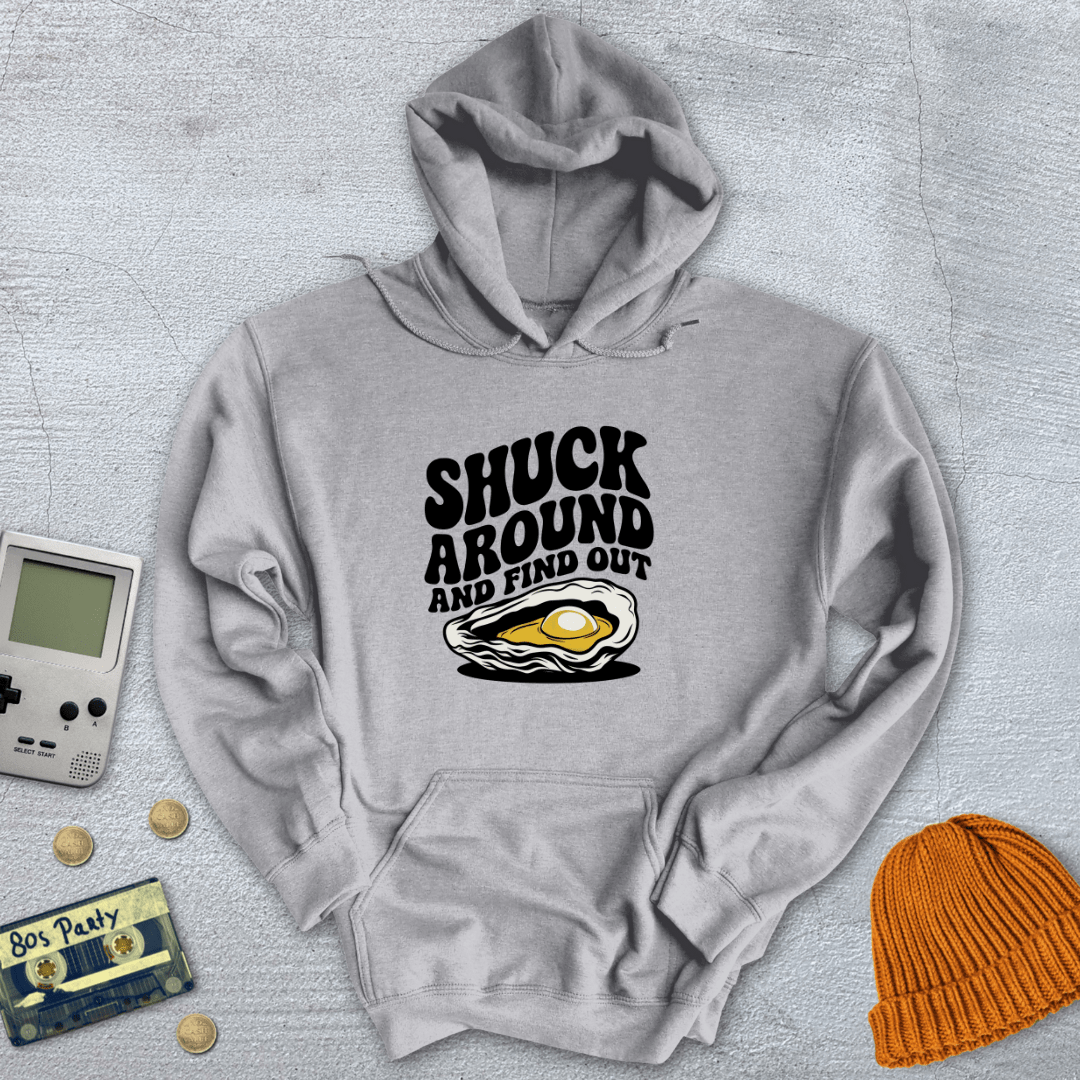 Printify Hoodie Sport Grey / S Shuck Around - Hoodie