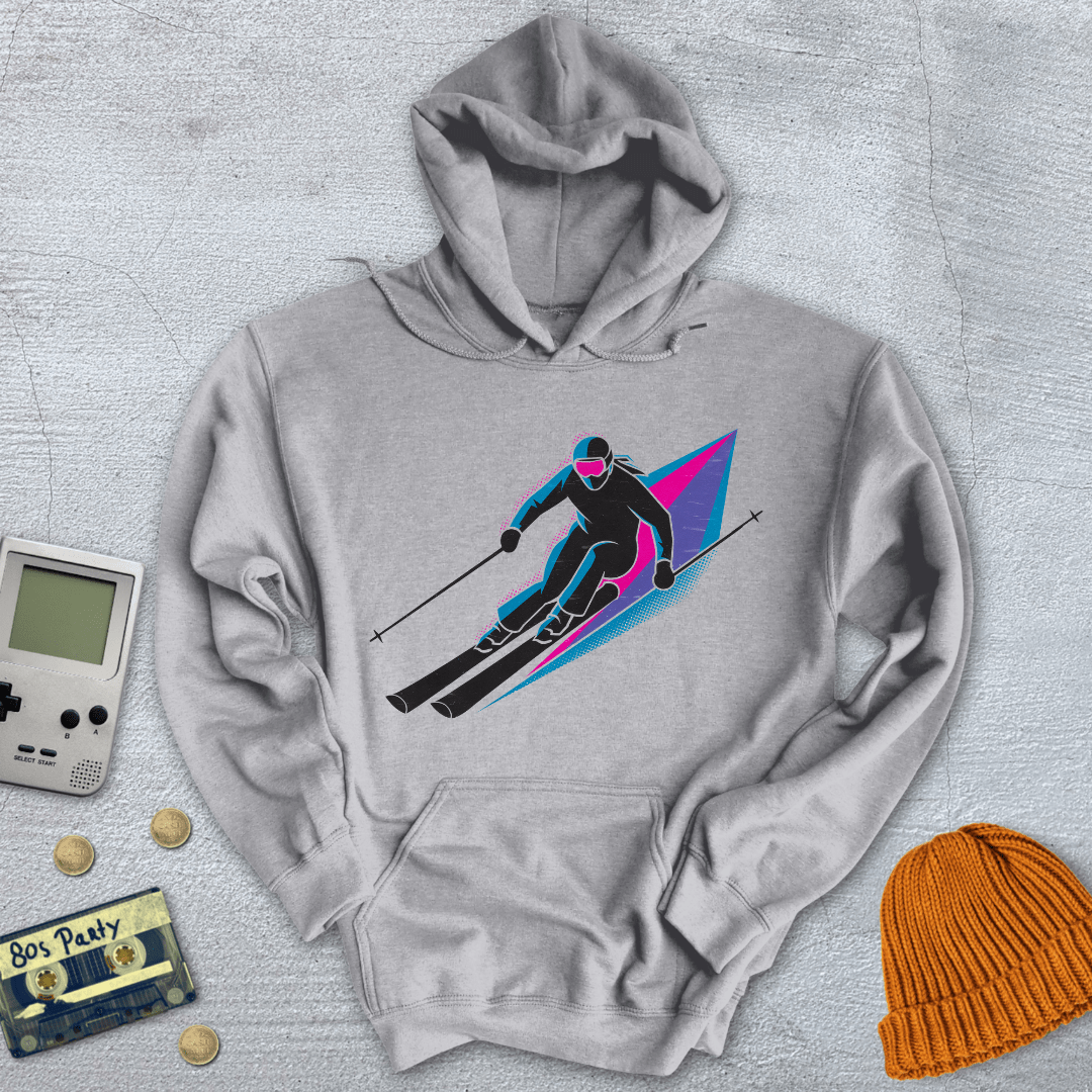 Printify Hoodie Sport Grey / S Ski - Hoodie