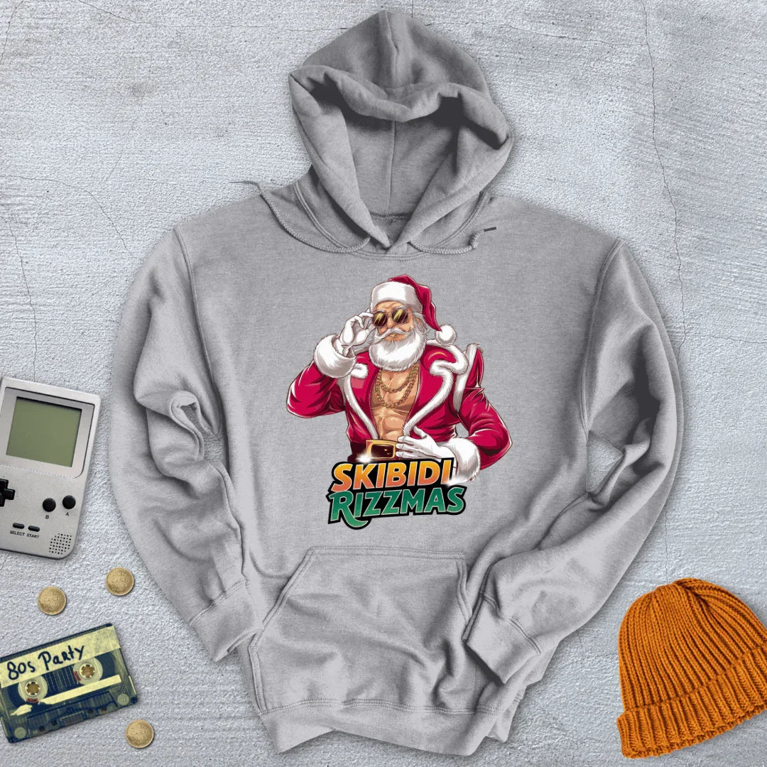 Skibidi Rizzmas - Hoodie - Throwback Paradise