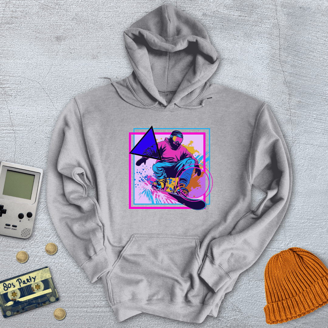 Printify Hoodie Sport Grey / S Snowboarder - Hoodie