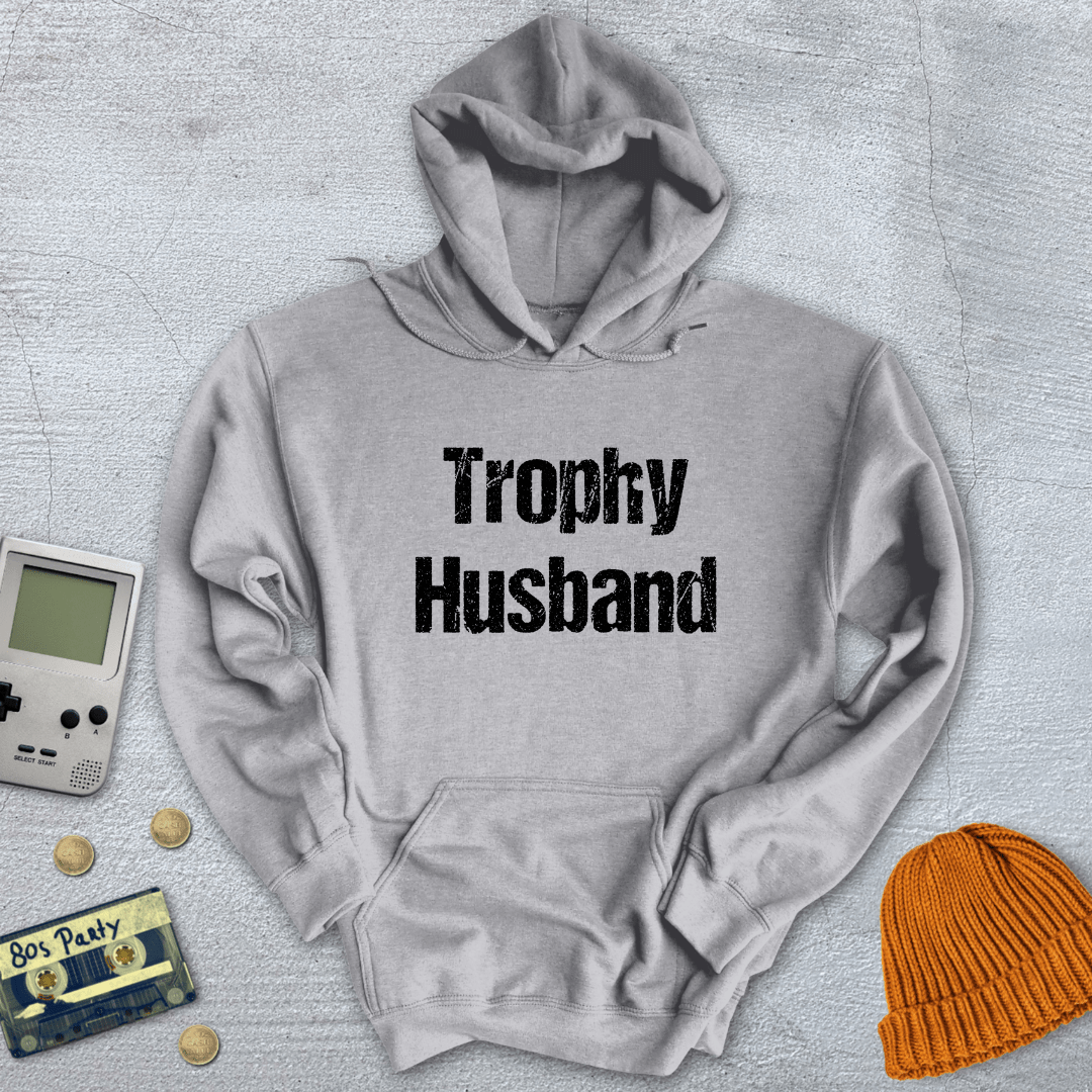 Printify Hoodie Sport Grey / S Trophy Husband - Hoodie