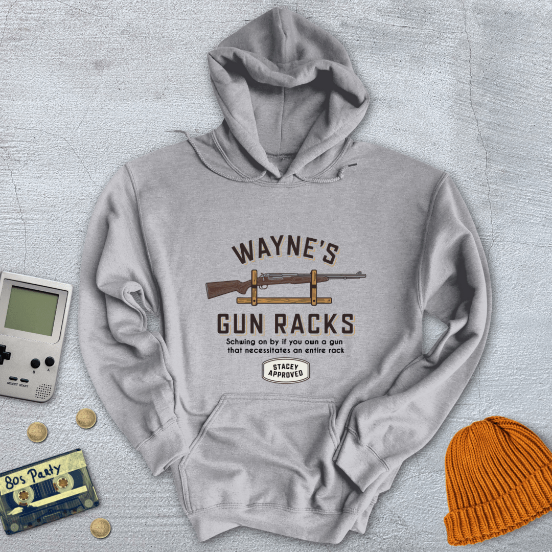 Printify Hoodie Sport Grey / S Waynes Guns - Hoodie